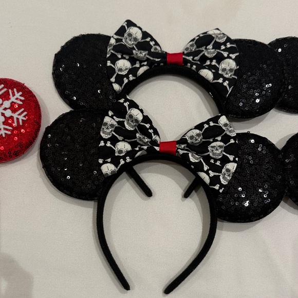 Set of 7 Minnie Mouse Ears Headbands